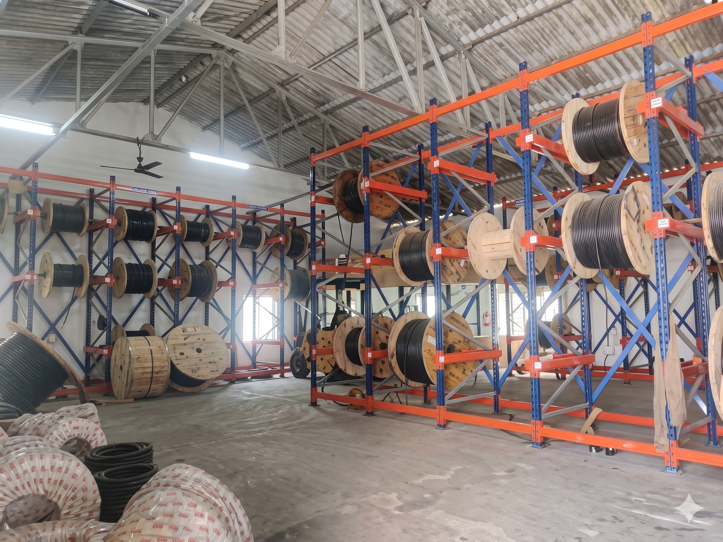 Lachmi Narain Electricals - cable storage facility