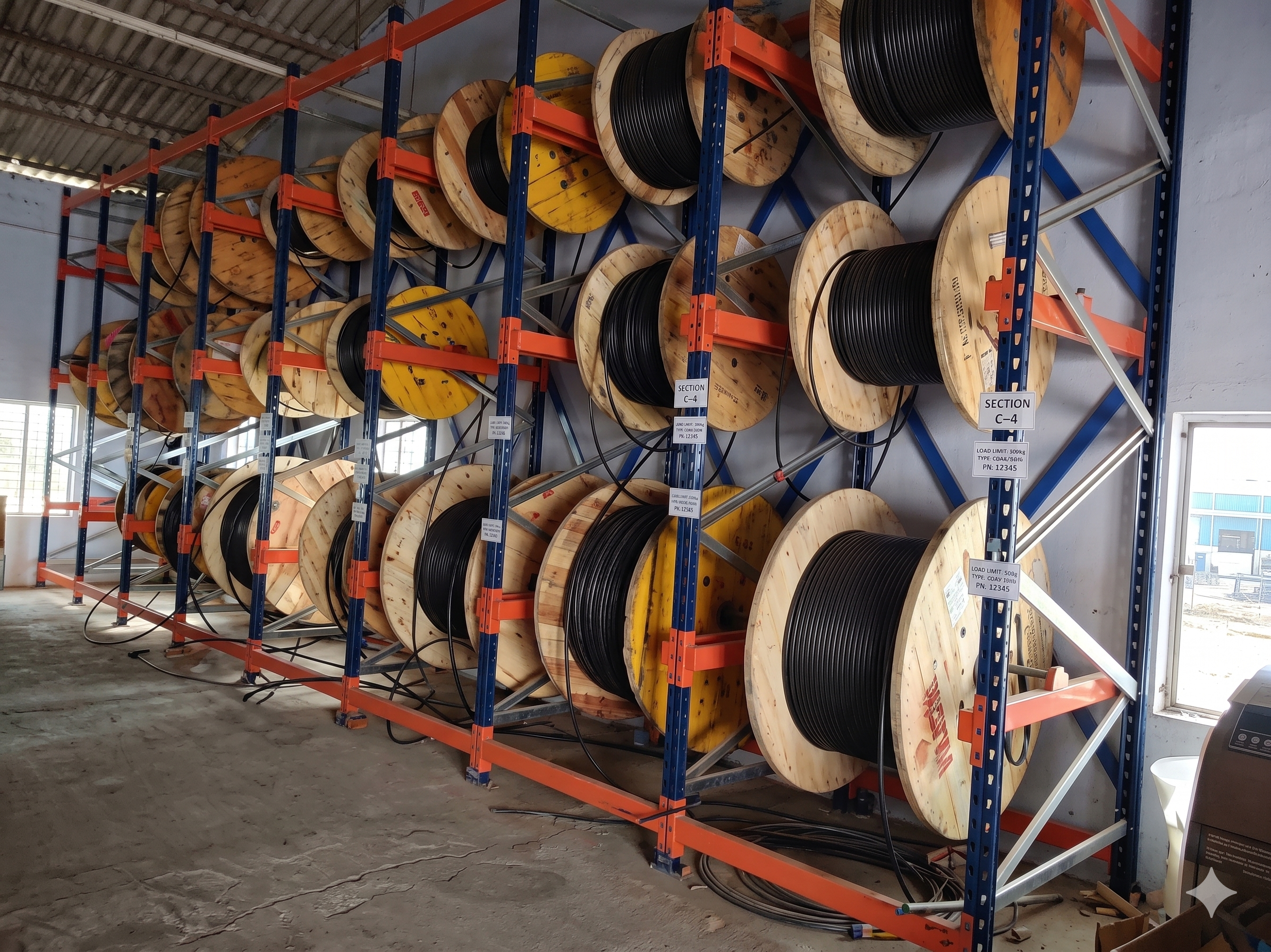 Lachmi Narain Electricals cable storage